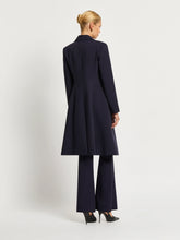 Load image into Gallery viewer, Morgan DB Long Jacket - Indigo
