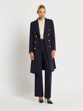 Load image into Gallery viewer, Morgan DB Long Jacket - Indigo
