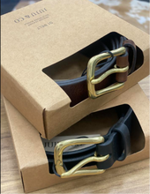 Load image into Gallery viewer, Belt 01 Espresso and Black