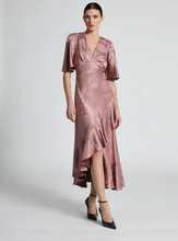Load image into Gallery viewer, Gisele Flounce Sleeve Midi