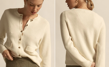 Load image into Gallery viewer, CAMBER KNIT CARDI -Alabaster
