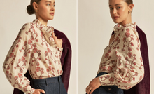 Load image into Gallery viewer, BRIM TOP -Cream Berry Nouveau
