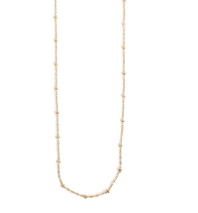 A & C OSLO Pure Steel 14K Gold Necklace