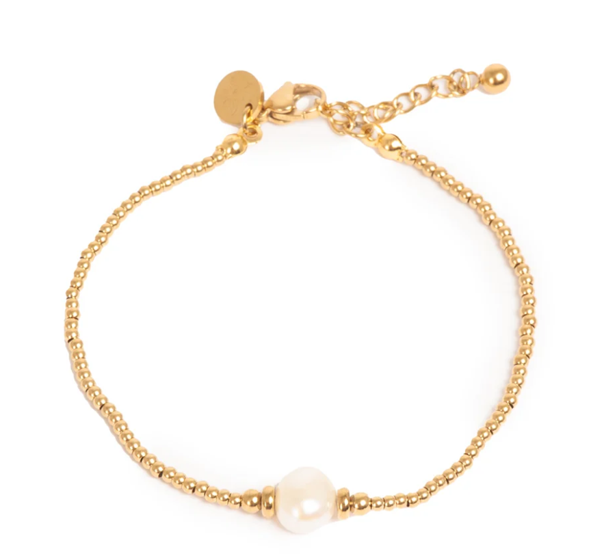 A&C OSLO Goldplated Freshwater Pearl Bracelet