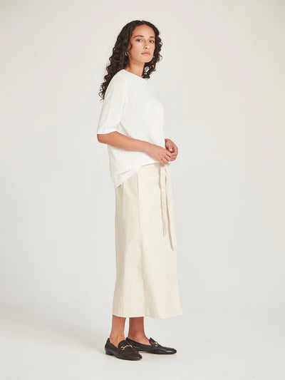 Echo Knit Tee Milk