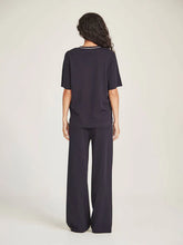 Load image into Gallery viewer, Gemma Knit Tee Navy
