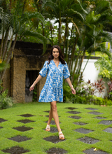 Load image into Gallery viewer, FLEUR SMOCK DRESS
