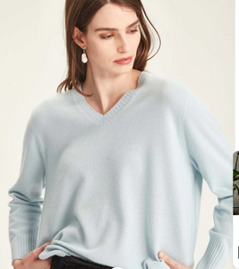 KARI CASHMERE V Sweater