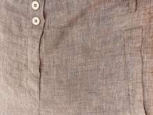 Load image into Gallery viewer, Kristensen Du Nord -Linen drop Crutch Brown pant
