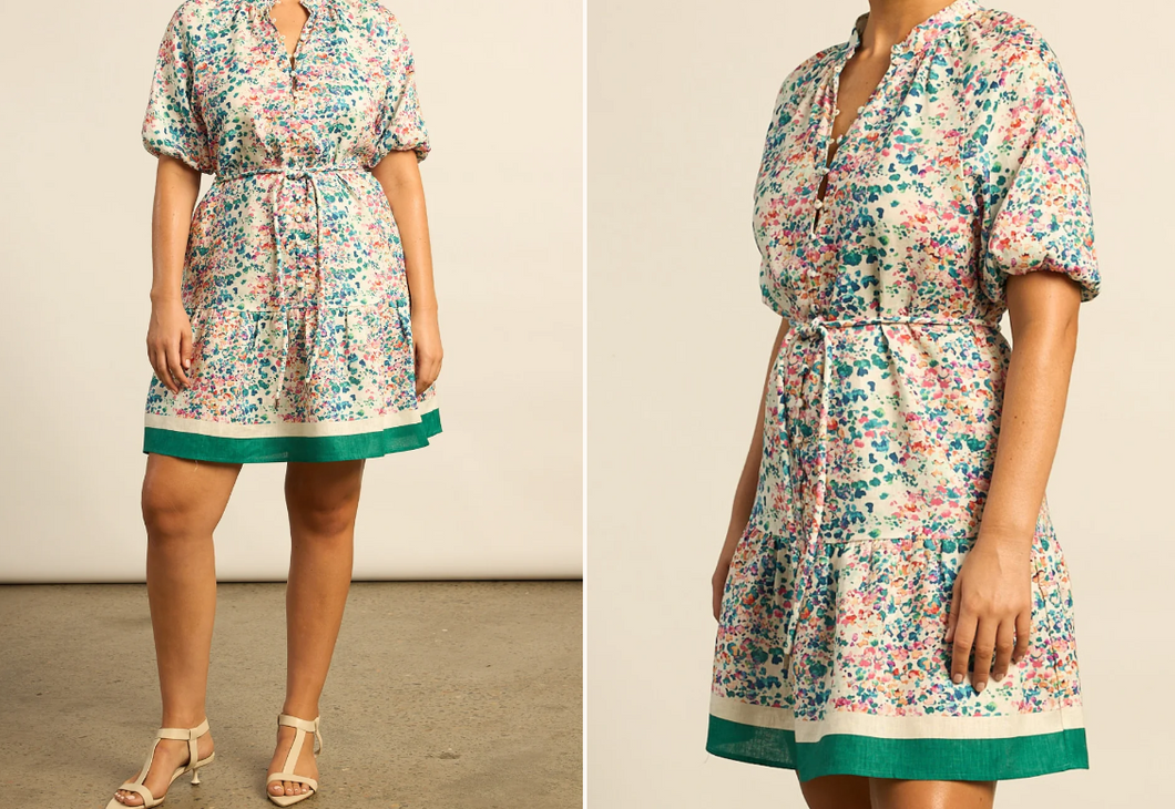 SOLAR DRESS - Marble