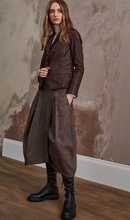 Load image into Gallery viewer, TRANSIT PA - SUCH  Brown Leather Blazer

