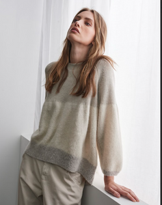 Transit two-tone sweater