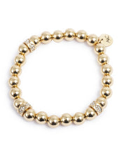 Load image into Gallery viewer, Signature Bracelet with Balls and Crystals
