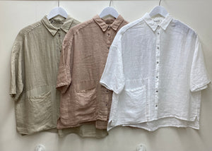 Transit s/s Linen Shirt