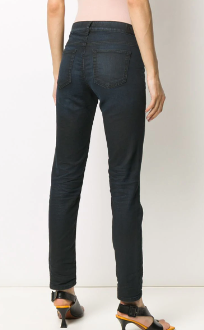 D-OLLIES-SP JOGGJEANS 084AF Women: Slim Dark blue Jeans
