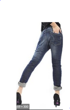 Load image into Gallery viewer, Please denim jean stretch
