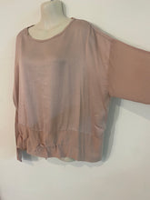 Load image into Gallery viewer, Transit - Drawerstring silk top
